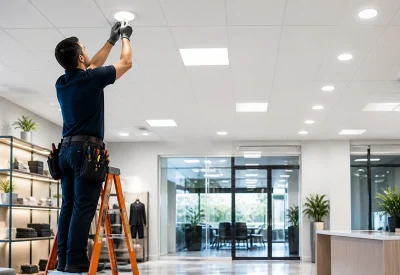 Light Installation Service for Commercial Buildings